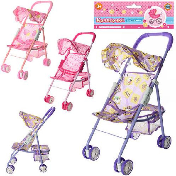 Коляска для ляльок M 0352 U /R прогулянкова