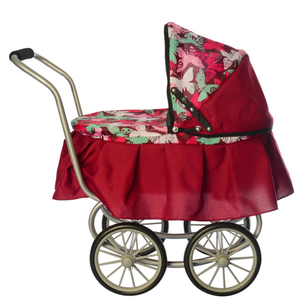 Коляска для ляльки класична 9678 з великими колесами