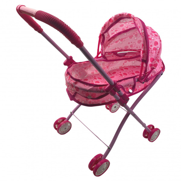 Коляска для ляльок M 0354-1 U /R з подвійними колесами
