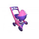 Коляска для кукол с люлькой 0121/02 пластиковая