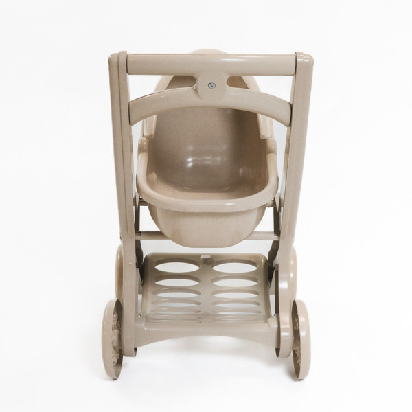 Коляска для ляльок з люлькою 0121/02eco бежевий (0121/02eco)