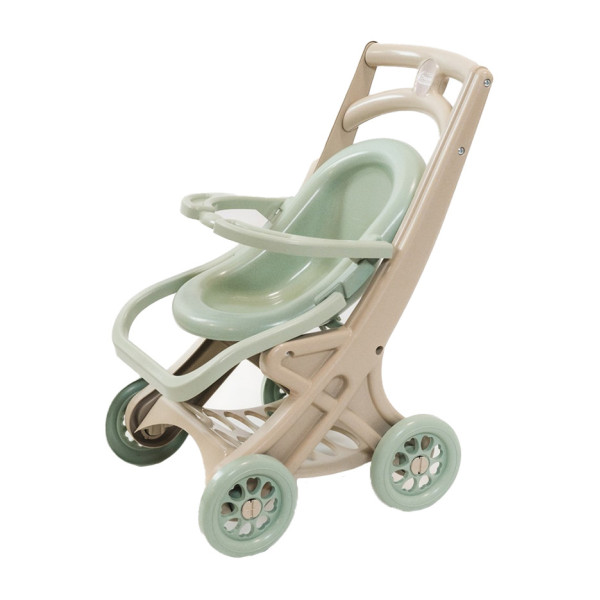 Коляска для ляльок з шезлонгом 0122/01eco бірюзовий (0122/01eco)