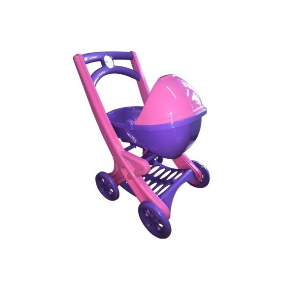 Коляска для кукол с люлькой 0121/02 пластиковая