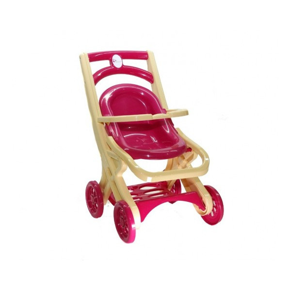 Коляска для кукол з шезлонгом 0122/01 пластиковая