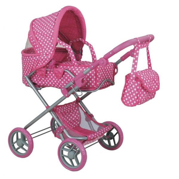 Коляска для ляльок 9333 з люлькою
