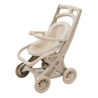 Коляска для ляльок з шезлонгом 0122/02eco бежевий (0122/02eco)