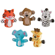 Дитячий набір іграшок на пальці "Весела малеча" 8700_Сафари_с_обезьянкой (8700_Сафари_с_обезьянкой)