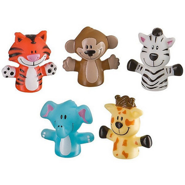 Дитячий набір іграшок на пальці "Весела малеча" 8700_Сафари_с_обезьянкой (8700_Сафари_с_обезьянкой)