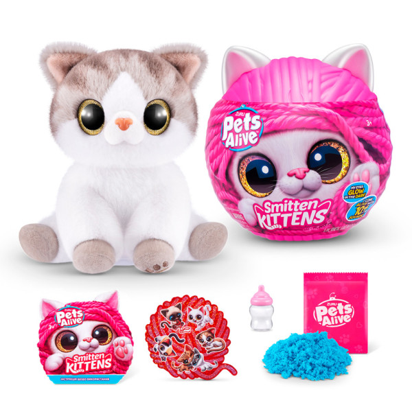 Інтерактивний ігровий набір-сюрприз Грайливі кошенята Pets & Robo Alive 9541 в асортименті (9541)