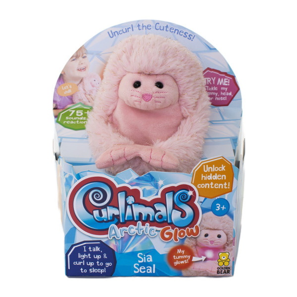 Інтерактивна іграшка Морський котик Сіа Curlimals 3726 серії «Arctic Glow» (3726)