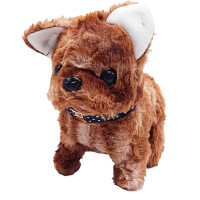 Дитяча інтерактивна іграшка "Собака" YG0032(Dark-Brown) рухає головою, звук, ходить (YG0032(Dark-Brown))