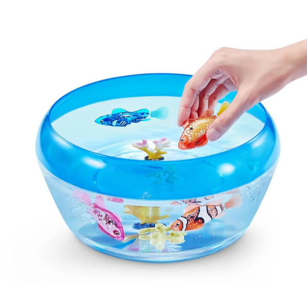 Інтерактивна іграшка "Роборибка" ROBO ALIVE S3 7191-5 оранжева (7191-5)