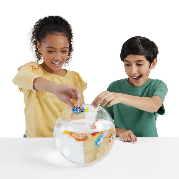 Інтерактивна іграшка "Роборибка" ROBO ALIVE S3 7191-5 оранжева (7191-5)