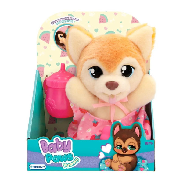Інтерактивна іграшка серії "Yummy" Померанський шпіц Baby Paws 926387IM з аксесуарами (926387IM)