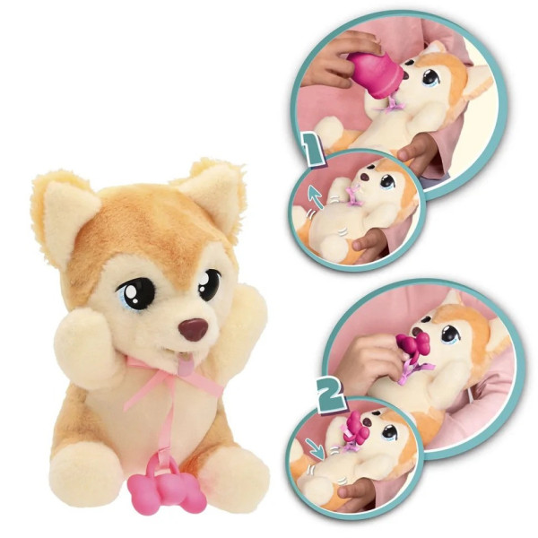 Інтерактивна іграшка серії "Yummy" Померанський шпіц Baby Paws 926387IM з аксесуарами (926387IM)
