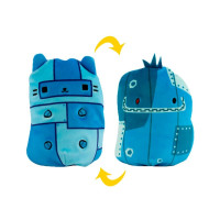 М'яка іграшка 2 в 1 Котик і огірочок Блу Cats Vs Pickles CVP2200-4 (CVP2200-4)