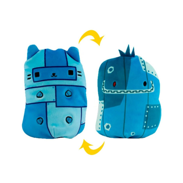 М'яка іграшка 2 в 1 Котик і огірочок Блу Cats Vs Pickles CVP2200-4 (CVP2200-4)