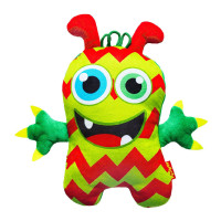 М'яка іграшка Монстрик МС 090102-07 зелений (МС 090102-07)
