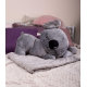 Дитяча м'яка іграшка "Коала" L1129(Grey) іграшка з пледом, розмір 50 см (L1129(Grey))