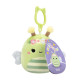 М'яка іграшка на кліпсі Бджілка Сібіл Squishmallows SQCP00460, 9 см (SQCP00460)