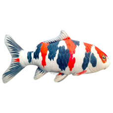 Дитяча м'яка іграшка "Червоний короп Коі" KOI-R, розмір 50 см (KOI-R)