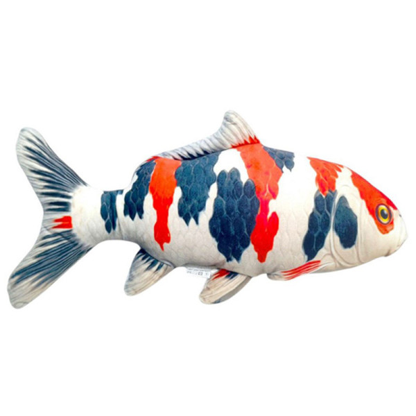 Дитяча м'яка іграшка "Червоний короп Коі" KOI-R, розмір 50 см (KOI-R)