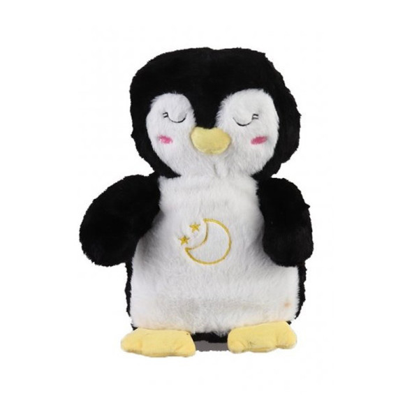 М'яка іграшка-нічник Дихаючий пінгвін DPN18 зі звуковими ефектами (DPN18)