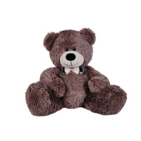 Дитяча м'яка іграшка "Ведмедик Джеймс" Yarokuz YK0009 капучино, 65 см (YK0009)