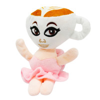 Дитяча м'яка іграшка-браслет "Балерина Капучино" IBR-H-5 музична (IBR-H-5)