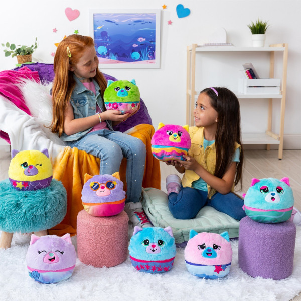 Дитяча м’яка іграшка "Кошеня в акваріумі" Misfittens 03945(W2) в ассортименті  (03945(W2))