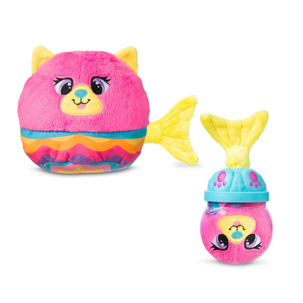 Дитяча м’яка іграшка "Кошеня в акваріумі" Misfittens 03945(W2) в ассортименті  (03945(W2))