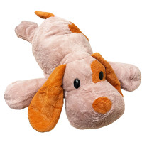 Дитяча м'яка іграшка "Собачка" L1132(Violet) іграшка з пледом, розмір 55 см (L1132(Violet))