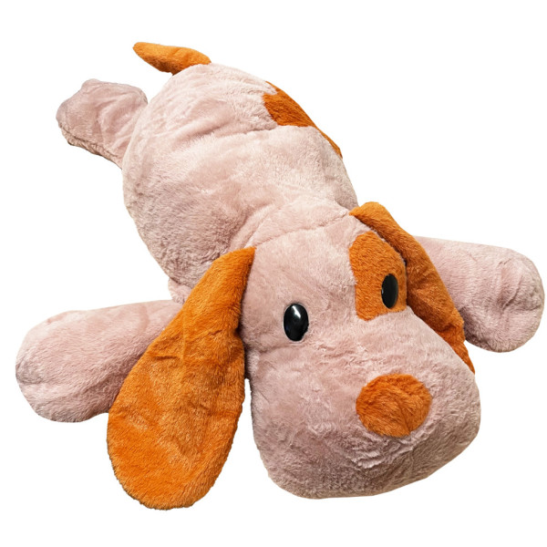 Дитяча м'яка іграшка "Собачка" L1132(Violet) іграшка з пледом, розмір 55 см (L1132(Violet))