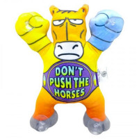 Дитяча м'яка іграшка "Кінь на липучках" DPTS-5(Yellow) розмір 22 см (DPTS-5(Yellow))