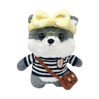 Мягкая игрушка "Собачка" K0201(Grey) одежда в ассортименте, 30 см(K0201(Grey))