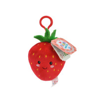 Мягкая игрушка-брелок "Клубника" PLC25086, размер 10 см(PLC25086)