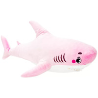 Игрушка плюшевая "Акула" FWPTSHARK22PK0080 розовая 80 см(FWPTSHARK22PK0080)