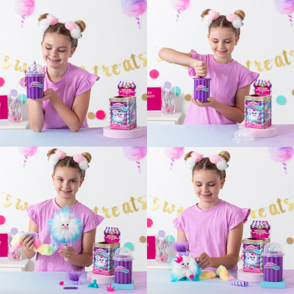 М'яка іграшка-сюрприз "Пухнастий улюбленець" Cotton Candykins 27301 в асортименті (27301)