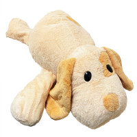 Дитяча м'яка іграшка "Собачка" L1132(Peach) іграшка з пледом, розмір 55 см (L1132(Peach))