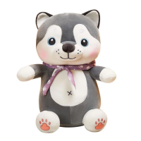 Дитяча м'яка іграшка "Собачка" L1131 іграшка з пледом, розмір 50 см (L1131)