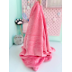 Дитяча м'яка іграшка "Кішечка" L1128(Pink) іграшка з пледом, розмір 40 см (L1128(Pink))