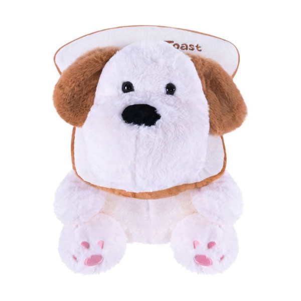 Детская мягкая игрушка "Собачка" C46609 с тостом, размер 24 см(C46609)