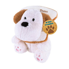 Дитяча м'яка іграшка "Песик" C46609 з тостом, розмір 24 см (C46609)