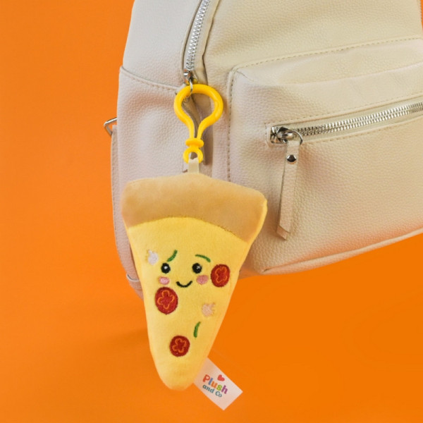 Мягкая игрушка-брелок "Пицца" PLC25083, размер 12 см(PLC25083)