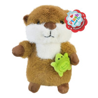 Дитяча м'яка іграшка "Видреня" PLC25008-1, 15х20х22 см (PLC25008-1)