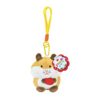 Мягкая игрушка-брелок "Хомячок" PLC25003-1, 8х5х11 см(PLC25003-1)