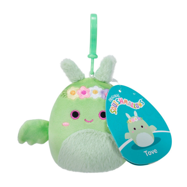 М'яка іграшка на кліпсі "Дракон Тов" Squishmallows SQCP00217, 9 см (SQCP00217)