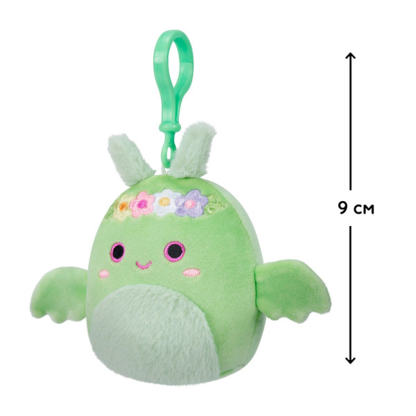 М'яка іграшка на кліпсі "Дракон Тов" Squishmallows SQCP00217, 9 см (SQCP00217)