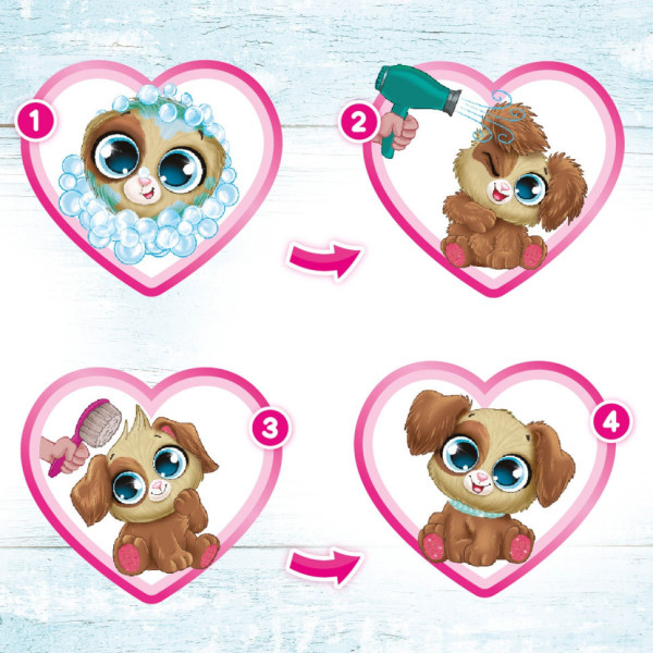 М’яка колекційна іграшка-сюрприз "Чарівне цуценя" #sbabam 51/CN22 іграшка 15 см (51/CN22)