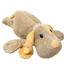 Дитяча м'яка іграшка "Собачка" L1132(Brown) іграшка з пледом, розмір 55 см (L1132(Brown))